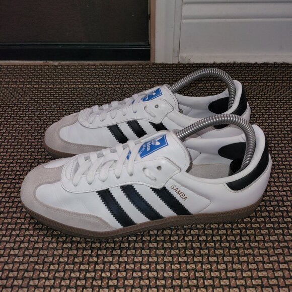 Adidas Samba Black/White/Gray OG Women's Size 7.5 Sneakers - Picture 3 of 9